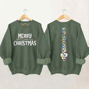 Light Merry Christmas Sweatshirt