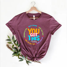 You Got This Test Day Boho Teacher T-Shirt