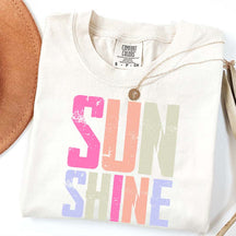 Distressed Beach Mom Sunshine T-Shirt