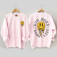Run More Worry Less 2025 Sweatshirt
