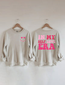 In My Self Love Sweat-shirt imprimé 2 faces ERA