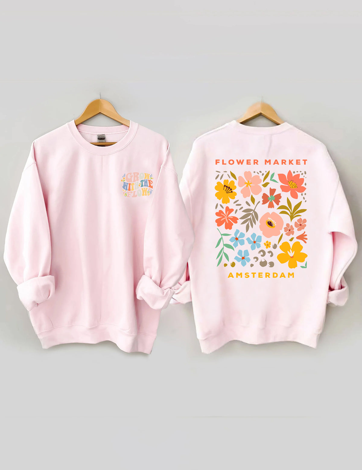 Boho Blumenmarkt Amsterdam Sweatshirt