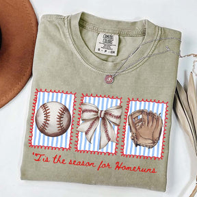 Tis the Season for Homeruns Baseball Mama T-Shirt