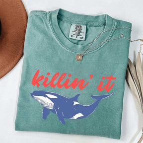 'Killin' It' Whale T-Shirt