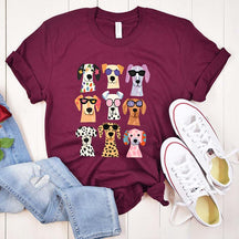 Cute Dog Puppy Graphic T-Shirt