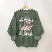 Santa's Coming To Town Sweatshirt