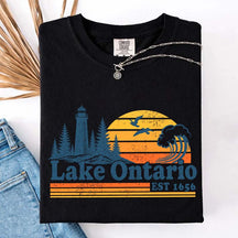 Vintage Lake Ontario Great Lakes T-Shirt