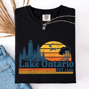 Vintage Lake Ontario Great Lakes T-Shirt