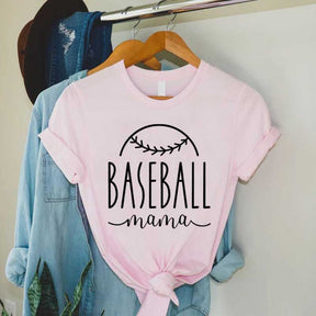 Baseball Mama Cute Sports Mom T-Shirt