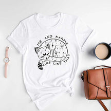 Karma Is A Cat Concert T-Shirt