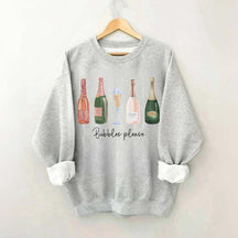 Bubble Please Champagne Sweatshirt
