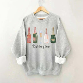 Bubble Please Champagne Sweatshirt