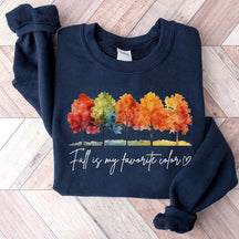 Cozy Fall Leaves Sweatshirt