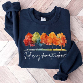 Cozy Fall Leaves Sweatshirt