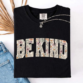 Motivational Teacher Be Kind Flowers T-Shirt
