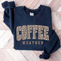 Retro Coffee Weather Lover Sweatshirt