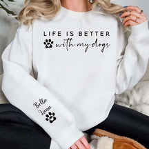 Custom Dog Mom Sweatshirt