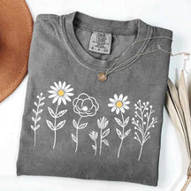 Botanical Floral Cottagecore T-Shirt