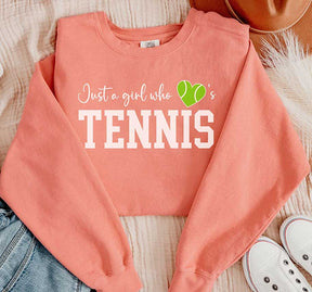 Comfort colors Tennis lover Sweatshirt