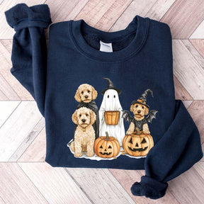 Halloween Goldendoodle Ghost Dog Lover Sweatshirt