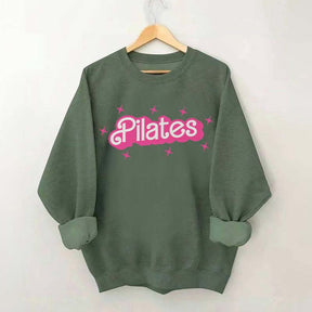 Funny Pink Pilates Lover Sweatshirt