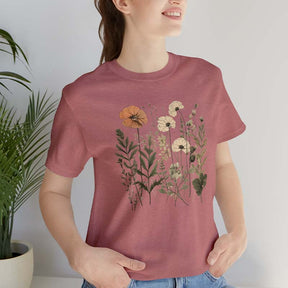 Wildflower Plant Nature Lover T-Shirt
