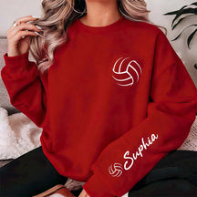 Personalized Volleyball Sweatshirt