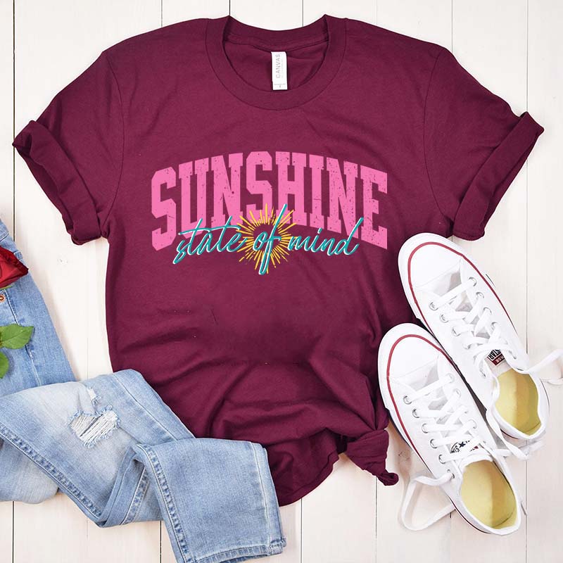 Sunshine State of Mind Summer Vibes T-Shirt