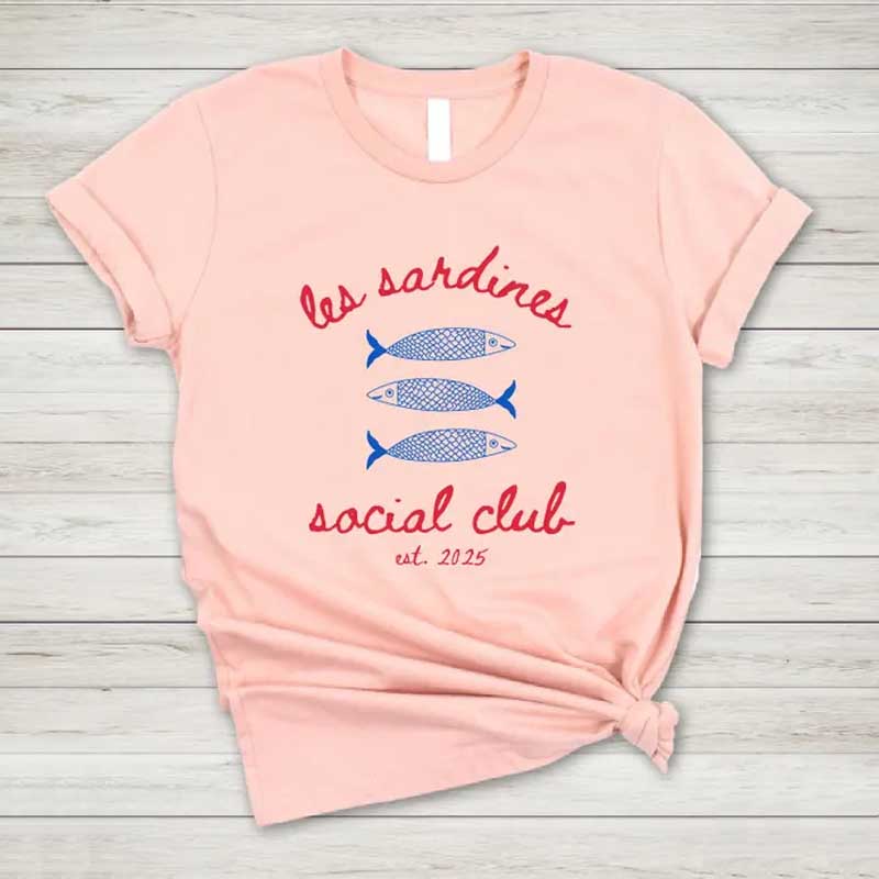 Les Sardines Social Club Fish T-Shirt