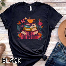 Anti Maga FDT Book Floral T-Shirt