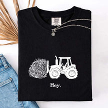 Funny Tractor Hay Pun T-Shirt