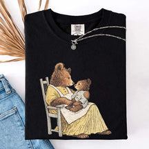 Vintage Storybook Bear Cub T-Shirt