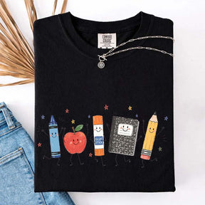 Funny Teacher Life School Supplies T-Shirt