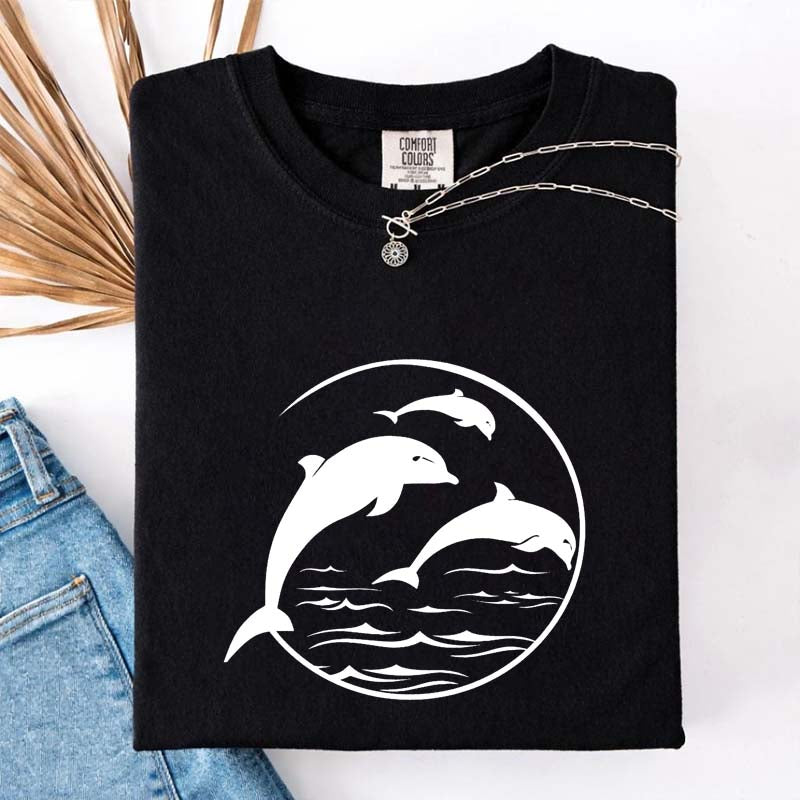 Dolphin Summer Sea Mammal T-Shirt