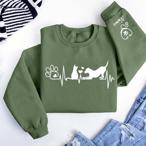 Custom Vet Tech Animal Doctor Sweatshirt