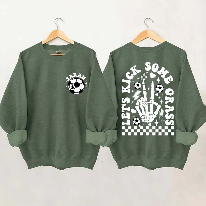 Custom Soccer Mom Game Day Sweatshirt