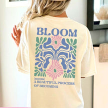 Retro Spring Flowers Bloom T-Shirt