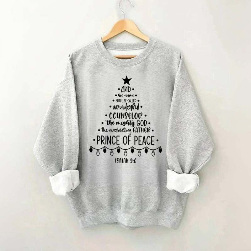 Christmas Religious Tree Sweatshirt