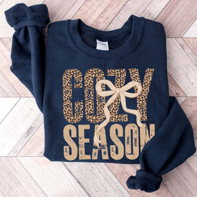 Leopard Fall Cozy Season Sweatshirt
