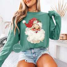 Retro Santa Cozy Winter Christmas Sweatshirt
