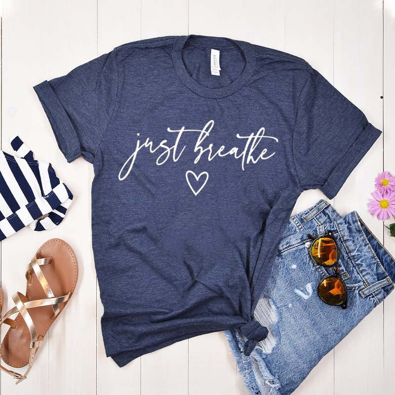 Hope Just Breathe Yoga T-Shirt