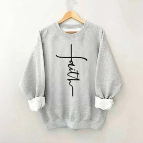 Faith Cross Sweatshirt