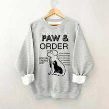 Paw And Order Fur Mama Sweatshirt