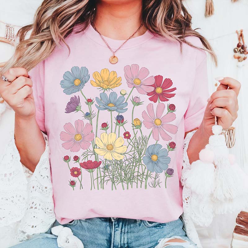 Comfort Colors Wildflower T-Shrit