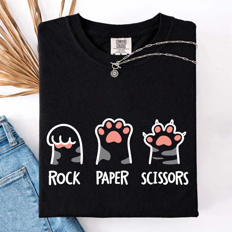 Cat Paw Print Cute T-Shirt