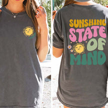 Retro Sunshine State Of Mind T-Shirt