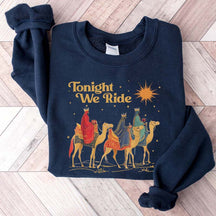 Retro Tonight We Ride Faith Sweatshirt
