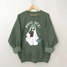 Crazy Plant Lady Ghost Sweatshirt