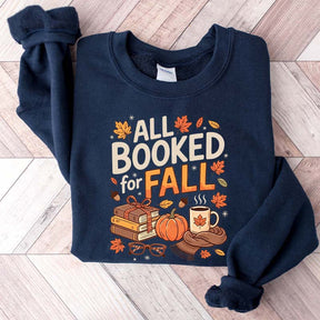 All Booked For Fall Bookish Sweatshirt