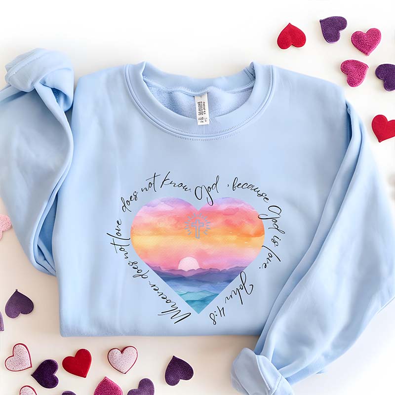 Bible Verse Religious Inspirational Faithful Sweatshirt